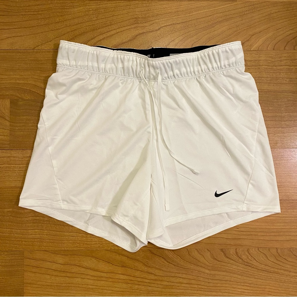Nike White Athletic Shorts